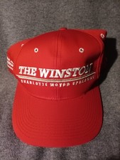 THE WINSTON CHARLOTTE MOTOR SPEEDWAY MAY 17, 1997 RED CAP PRE-OWNED SNAP BACK