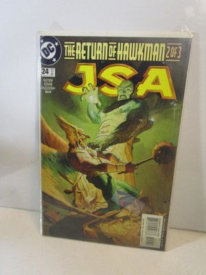 JSA #24 Justice Society of America Return of Hawkman 2001 2 Of 3 DC Comics 