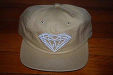 NEW Diamond Supply Company Giant Stone Sun Biege Snapback Hat (Adjustable)