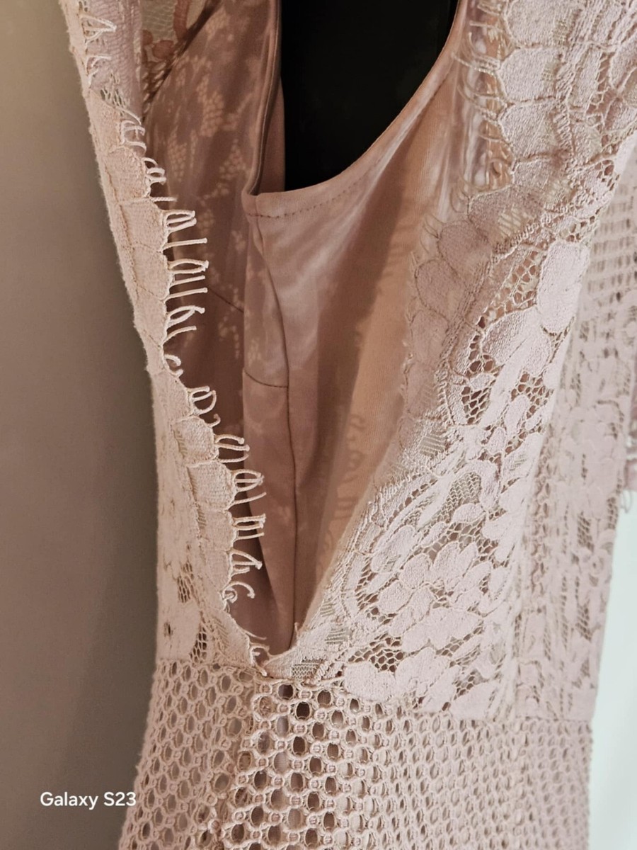 dkny pink lace dress NWOT Girls DKNY Pink Lace Dress Size 7