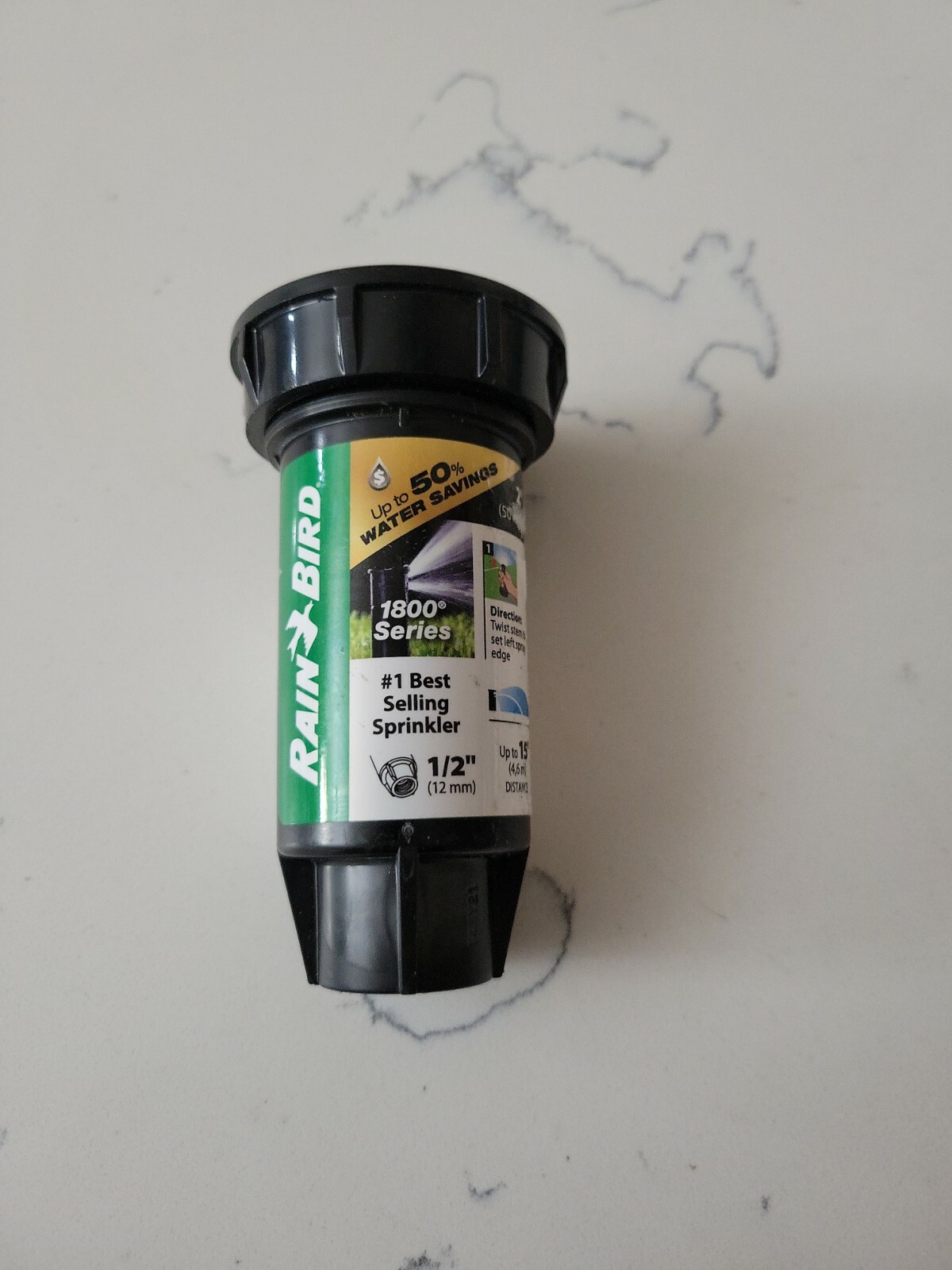 Rain+Bird+1802HDSPRS+Black+1.85+GPM+Pressure+Regulating+Pop-up ...