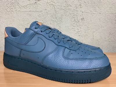 RARE 🚀 NIKE AIR FORCE LOW '07 LV8 BLEU FUMÉ 718152-017 homme