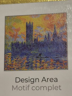 Diamond Dotz Facet Art Kit 18'' X 16'' London Parliament In Winter DD10.038 New