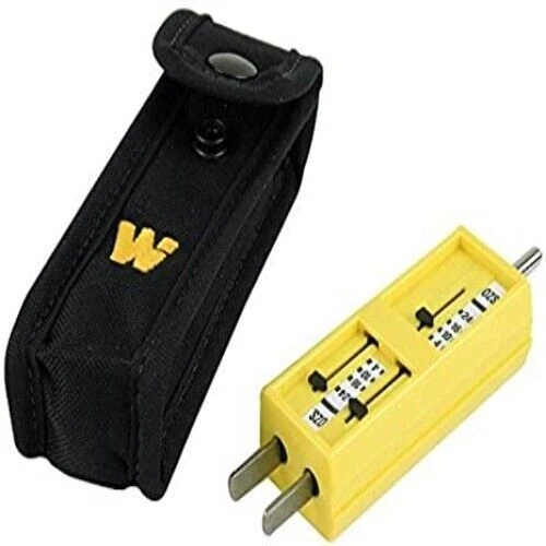 Woodhead 1760 Receptacle Tension Tester with nylon carrying case-Authorized Dist - Image 4 of 4