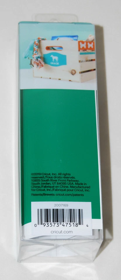 New Set of 2 Cricut Joy Removable Smart Vinyl Green Matte 5.5" x 48" Rolls - Image 4 of 4