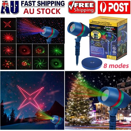 Star Shower Ultra 8 Outdoor Holiday Laser Light Show ASSEENONTV 8