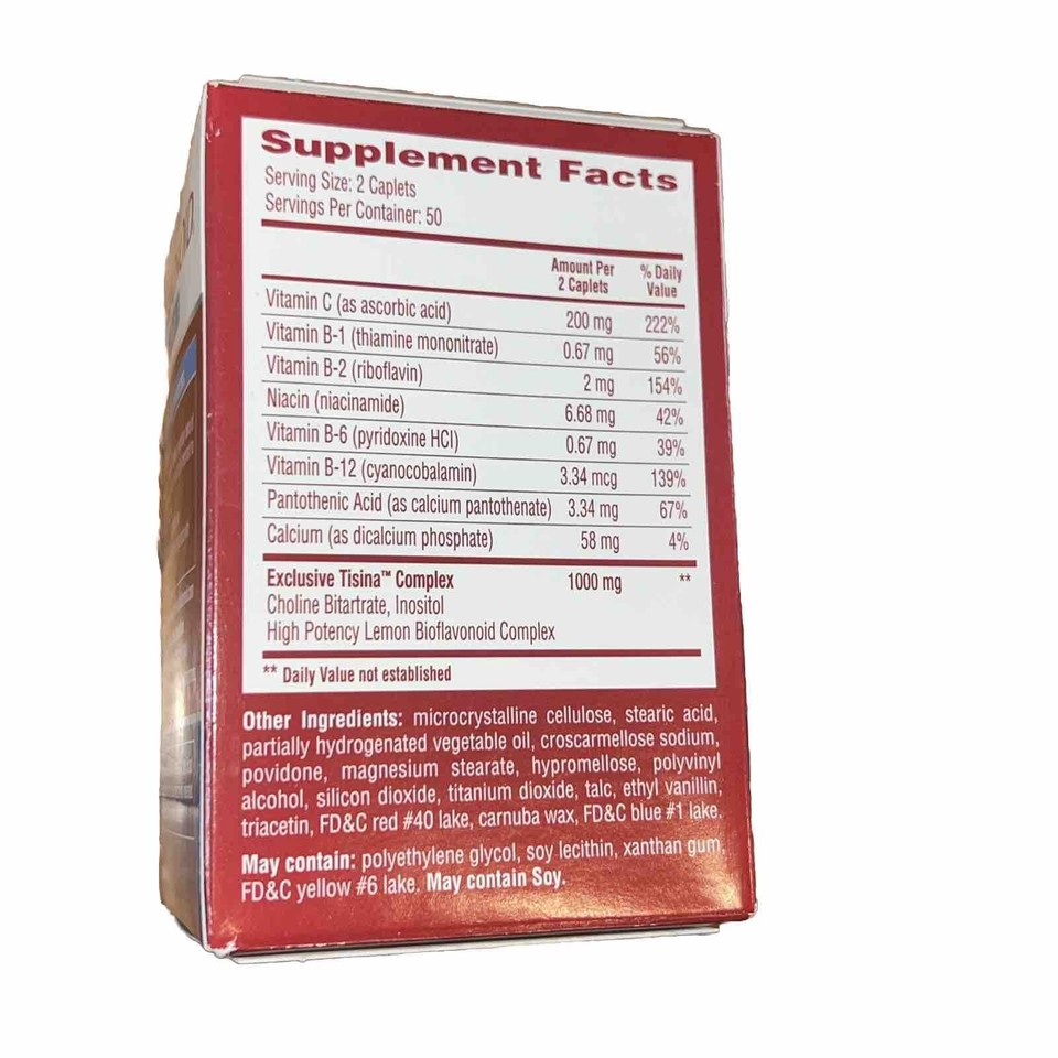 Lipo-Flavonoid Plus Ear Health / Ear Ringing - 100 Caplets 100 EXP 12/ ...