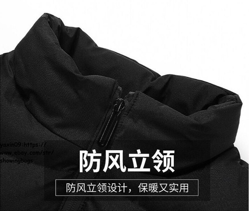 Men's Winter Warm Down Quilted Vest Body Sleeveless Padded Jacket Coat Outwear - Picture 7 of 23