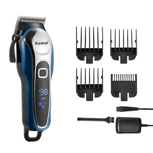 Kemei Professional Hair Clippers Trimmer Kit Men Cutting Machine Barber Salon US - Picture 11 of 47