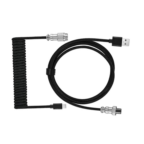 1 PC 3M Type C Keyboard Coiled Cable Replacement For Mechanical Keyboard - Picture 10 of 23