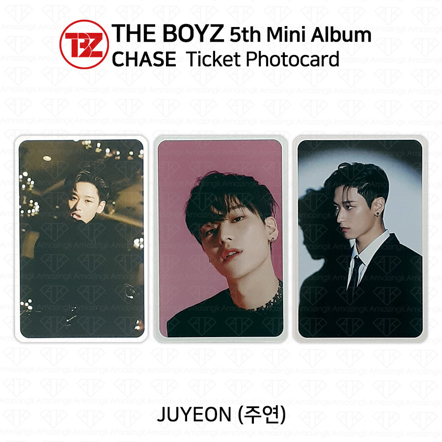 THE BOYZ ジュヨン トレカ CHASE THE BOYZ 5th Mini Album Chase Official Photocard Stealer