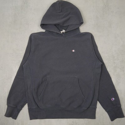 Champion Reverse Weave Hoodie Herren XL Grau Regular Fit Streetwear Heritage