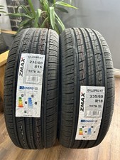 2 X 235 60 18 - 235/60R18 PAIR ZMAX 107H XL HIGH PERFORMANCE TYRES
