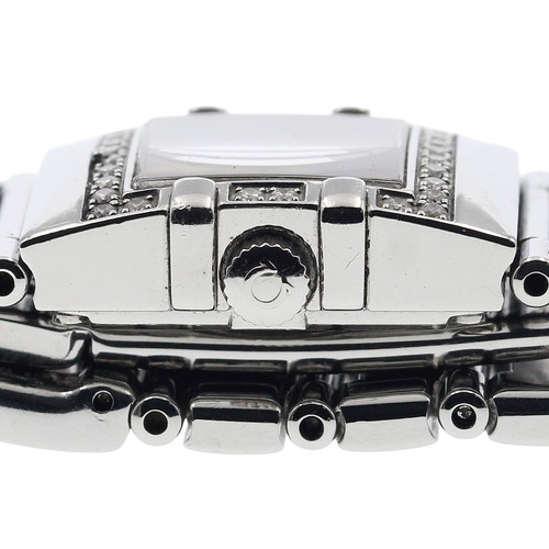 OMEGA 1537.51 Constellation Quadra Quartz Ladies Watch From Japan G0428 - Foto 3 di 6