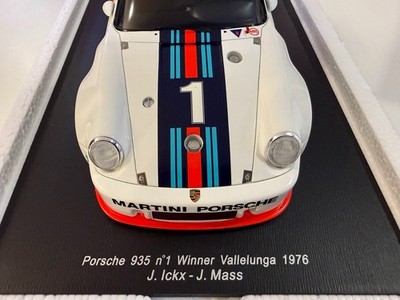 1/18 Porsche 935 Martini Racing 1976 Vallelunga Winner Spark New