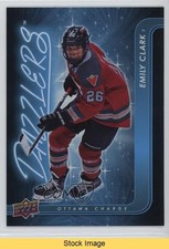 2024-25 Upper Deck PWHL Dazzlers Blue Emily Clark #DZ-13 READ 1l1y