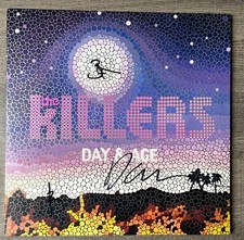 THE KILLERS Signed Day & Age Vinyl Brandon Flowers Vannucci Keuning -PROOF/COA