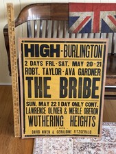 1940 Plakat filmowy Burlington New Jersey