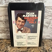 Dean Martins Greatest Hits Vol. 1. 8 Track Tape M86301