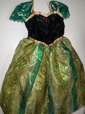 Frozen Anna Dress Kids Size 9/10 Girls Coronation Dress Costume DISNEY Store