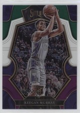 2022-23 Panini Select Premier Level Green White Purple Prizm Keegan Murray 0nr3