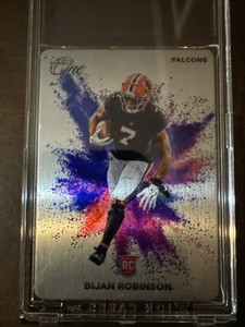 2023 Panini One - Color Blast Bijan Robinson #4 (RC)