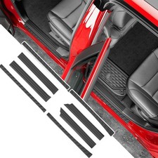 For 2019-2025 Dodge Ram 1500 8pcs Door Sill Protectors Threshold Protector