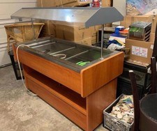 NEW 2m (6.6 feet) Commercial Serve Over Counter Cold Display Fridge N4921 EGIDA
