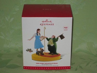 Hallmark 2015 DING DONG the WITCH is DEAD Wizard of Oz free shipping