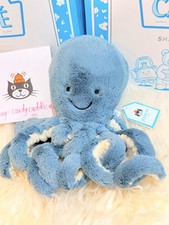 Jellycat LITTLE Storm Octopus 🐙 BNWT Retired | Rare Collector Plush