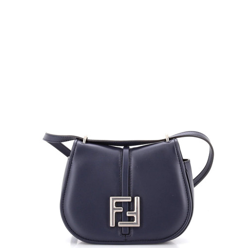 Fendi C'mon Shoulder Bag Leather Small