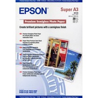 Epson Fotopapier S041328 Din A3+ Seidenmatt 250 G/Qm 20 Blatt