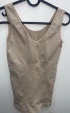 Nautica Intimates Shaping Cami Size Large Firm Tummy Control Nude