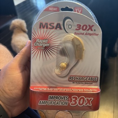 MSA 30X Sound Amplifier Clamshell