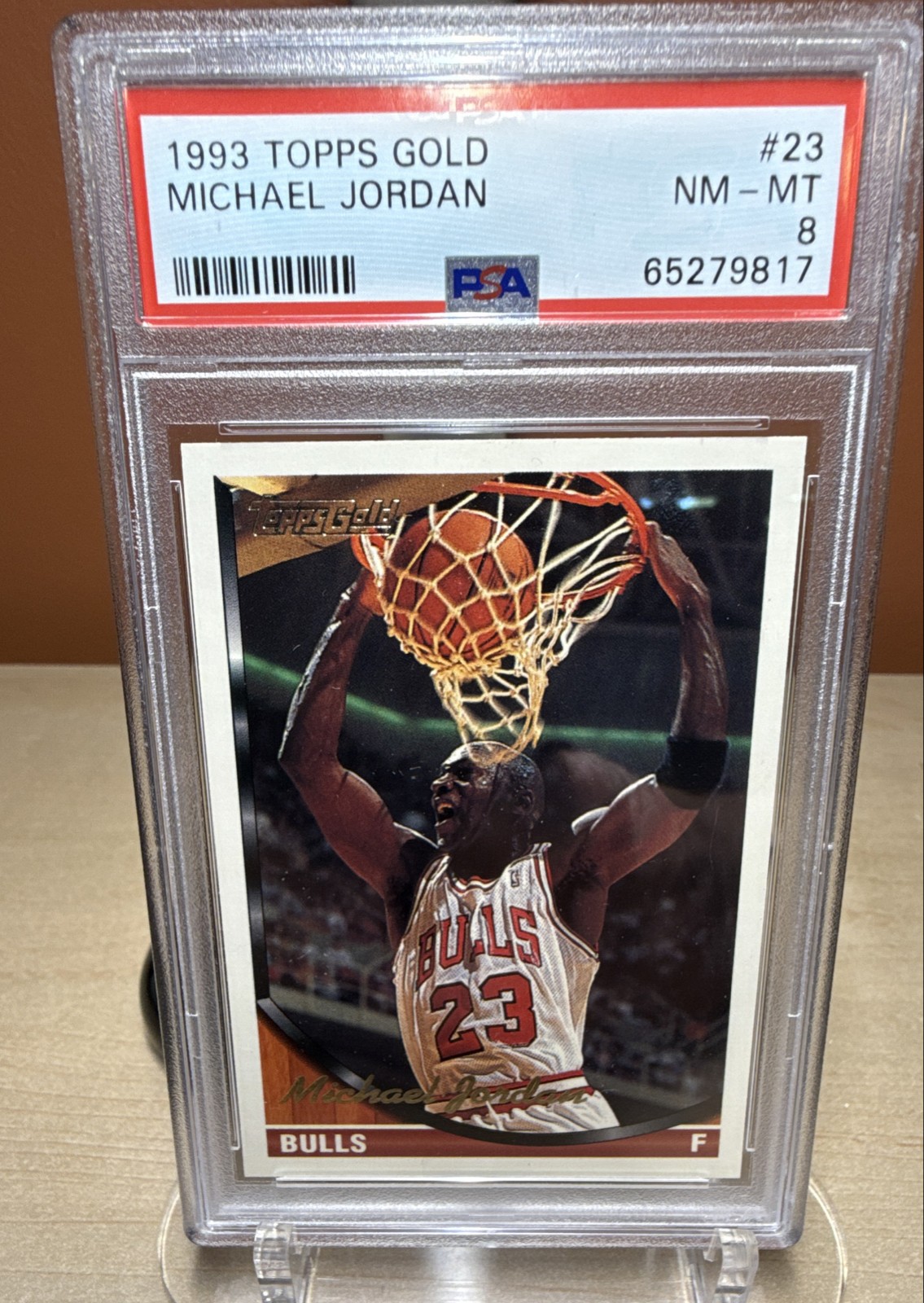 1993-94 Topps - Michael Jordan #23 Gold
