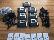 Lot of 7 - Grandstream GXP2160 6 Line HD IP Phone Color Display - EXCELLENT