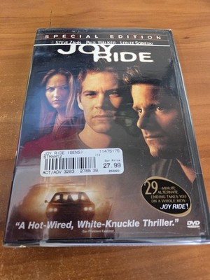 Joyride (DVD, Special Edition Widescreen 2001) Paul Walker NEW Joy Ride
