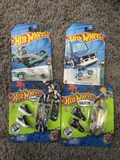 Hot Wheels Treasure Hunt Lot: Madfast + Tooned VW Golf + 2 Tony Hawk Skate TH