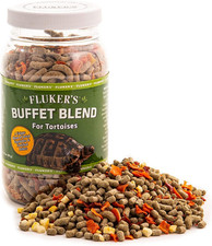 Fluker'S Buffet Blend Tortoise Diet, Veggies with Fortified Pellets, 6.75 Oz