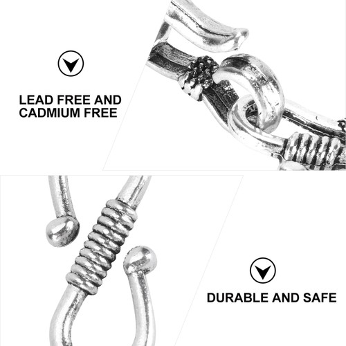40 Stck. Armband Verbindung Schnalle Verschlüsse für Schmuckherstellung Haken Charms Glieder - Bild 12 von 12