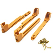 Crib fence Lifter Lifting Rail Connection Set Brown w Screws