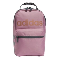 Adidas Orchid Purple Rose Gold Meal Holder Insulated Lunch Bag With Clip Lock