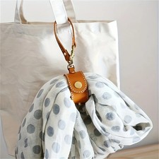 Travel Hat Clip Leather Simple Golf Baseball Hat Clip Summer Hat Strap Towel
