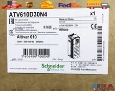 One Schneider ATV610D30N4 Inverter PLC Module New In Box Expedited Shipping