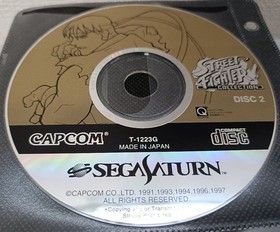 Street Fighter Collection Sega Saturn software only