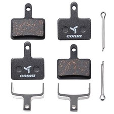 2 Pairs Bicycle Brake Pads for Shimano Deore, Resin Sintered Metal Options