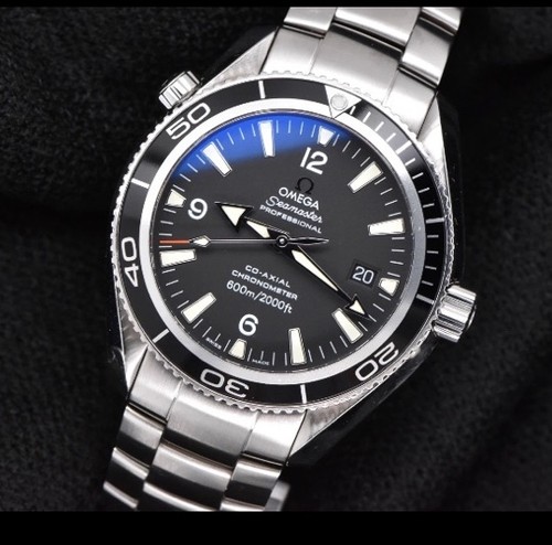 2006 Omega Seamaster Planet Ocean 600M 42mm Steel Black Dial 2201.50