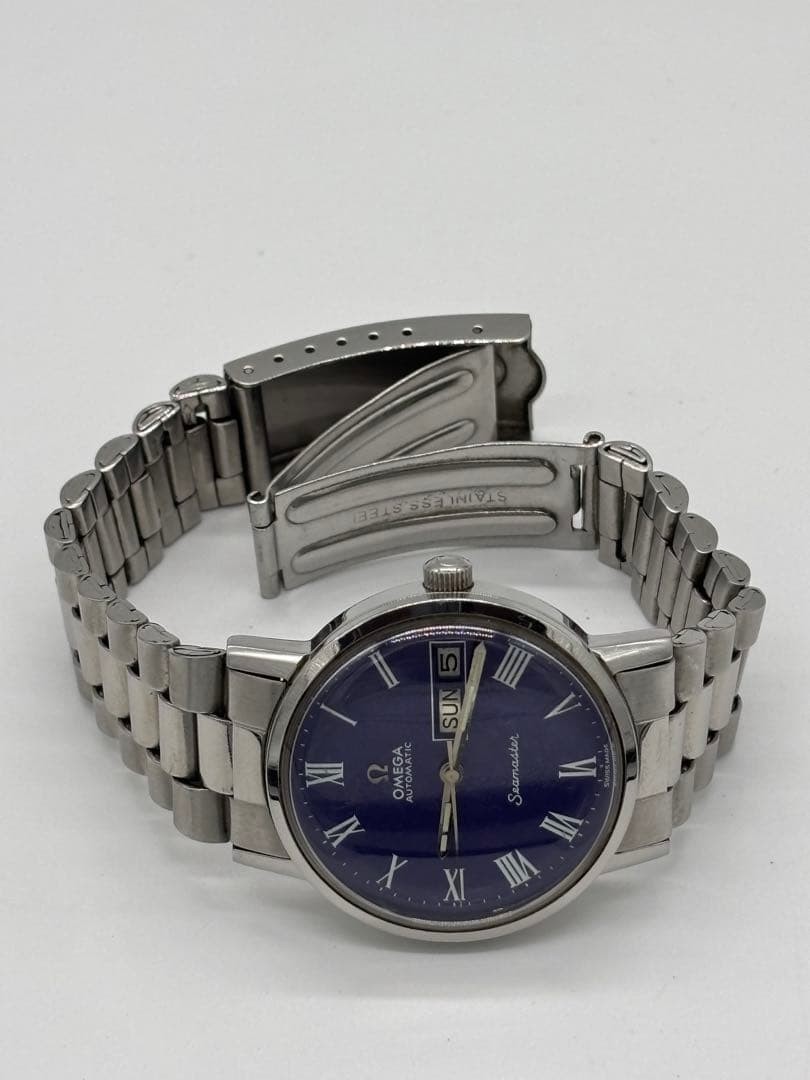 Omega Seamaster Automatic 166.0216 Day-Date Cal.1022 Purple Dial 