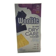 Woolite 20 Min Dry Clean Care Cleaner At Home Cleaning Clothes DAMAGED BOX