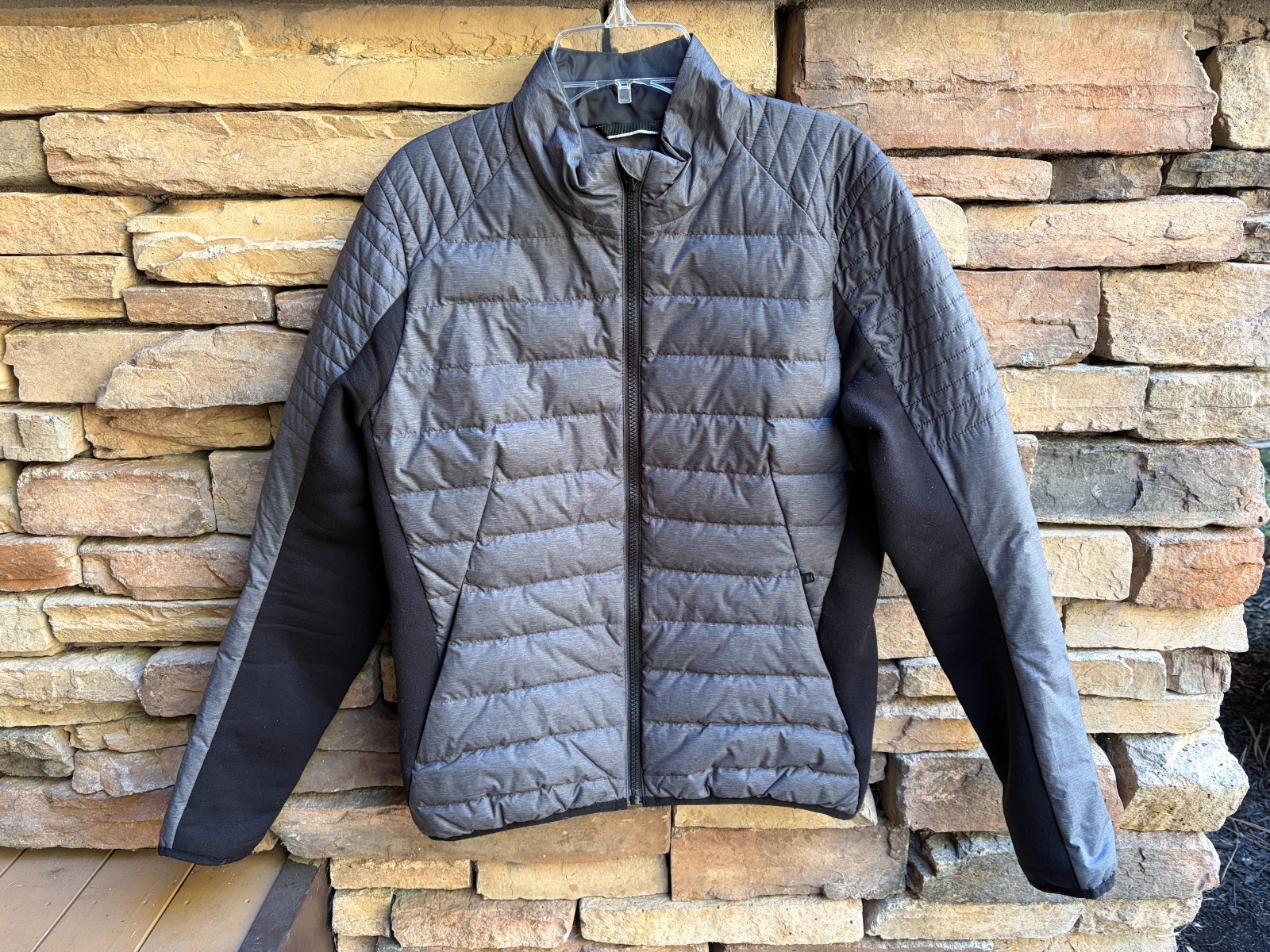 Aether Gray Lightweight Puffer Small  Down Fill J… - image 2